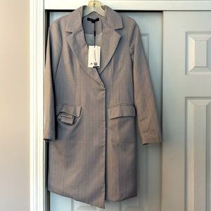 Brand new Haoduoyi pin striped blazer!!